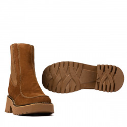 Stivaletti donna 3369 bufo marrone