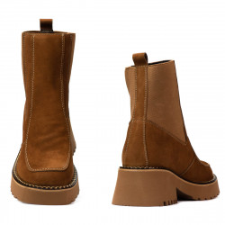 Stivaletti donna 3369 bufo marrone