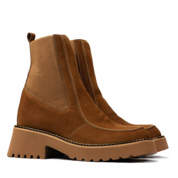 Stivaletti donna 3369 bufo marrone