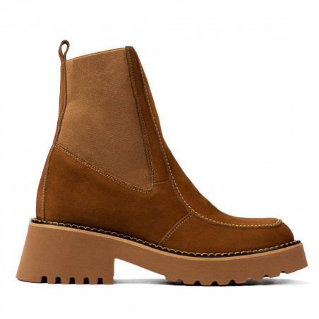 Stivaletti donna 3369 bufo marrone
