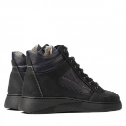 Stivaletti adolescenti 4010 tuxon nero