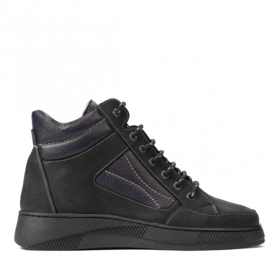 Stivaletti adolescenti 4010 tuxon nero