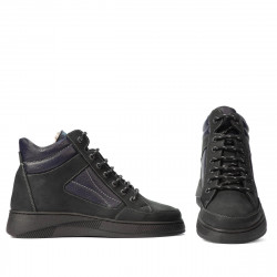 Stivaletti adolescenti 4010 tuxon nero