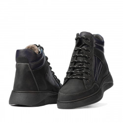 Stivaletti adolescenti 4010 tuxon nero