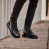 Stivaletti uomo 4125 nero combinato lifestyle