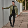 Stivaletti uomo 4125 nero combinato lifestyle