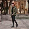 Stivaletti uomo 4125 nero combinato lifestyle
