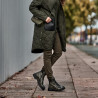 Stivaletti donna 3362 kaki camuflage