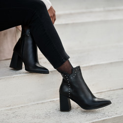 Stivaletti donna 1186 nero lifestyle