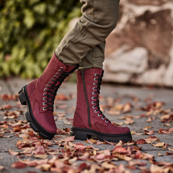 Stivaletti donna 3361 bufo bordeaux lifestyle