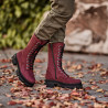 Stivaletti donna 3361 bufo bordeaux lifestyle