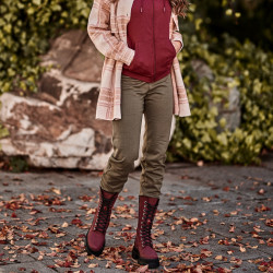 Stivaletti donna 3361 bufo bordeaux lifestyle