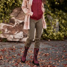 Stivaletti donna 3361 bufo bordeaux lifestyle