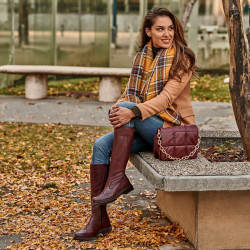 Stivali donna 3365 bordeaux lifestyle