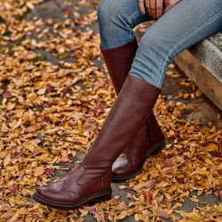 Stivali donna 3365 bordeaux lifestyle
