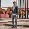 Stivaletti uomo 4130 a marrone lifestyle