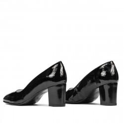 Scarpe eleganti donna 1268 vernice nera
