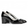 Scarpe eleganti donna 1268 vernice nera