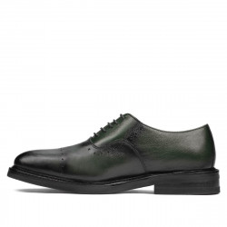 Scarpe eleganti uomo 937 a verde