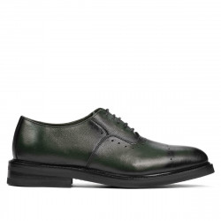 Scarpe eleganti uomo 937 a verde