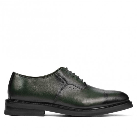 Scarpe eleganti uomo 937 a verde