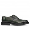 Scarpe eleganti uomo 937 a verde
