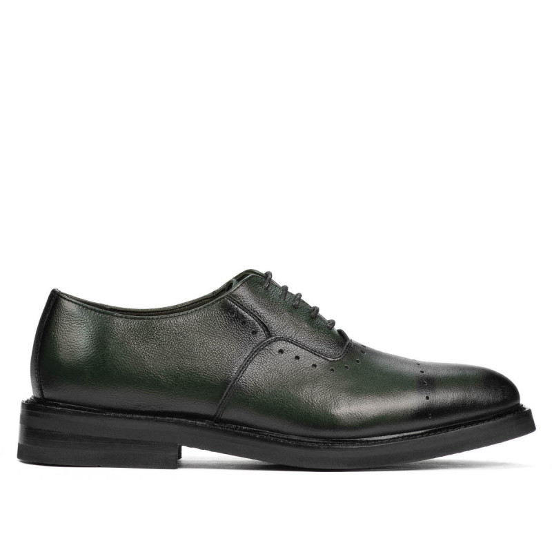 Scarpe eleganti uomo 937 a verde