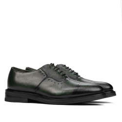 Scarpe eleganti uomo 937 a verde