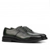 Scarpe eleganti uomo 937 a verde