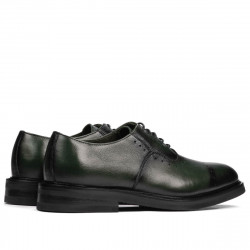 Scarpe eleganti uomo 937 a verde
