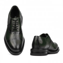 Scarpe eleganti uomo 937 a verde