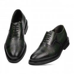 Scarpe eleganti uomo 937 a verde
