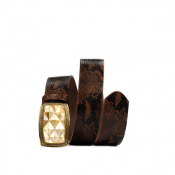 Cintura unisex 03ld marrone
