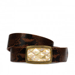 Cintura unisex 03ld marrone
