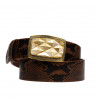 Cintura unisex 03ld marrone