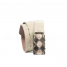 Cintura unisex 05ld vernice beige