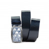 Cintura unisex 07ld vernice blu