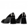 Scarpe eleganti donna 1291 vernice nera