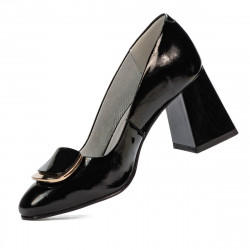 Scarpe eleganti donna 1291 vernice nera