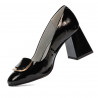 Scarpe eleganti donna 1291 vernice nera