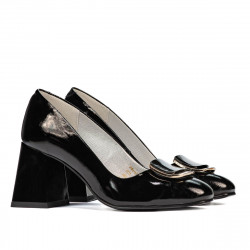 Scarpe eleganti donna 1291 vernice nera
