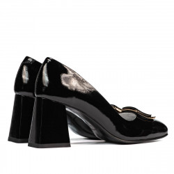 Scarpe eleganti donna 1291 vernice nera