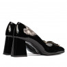 Scarpe eleganti donna 1291 vernice nera