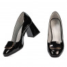 Scarpe eleganti donna 1291 vernice nera