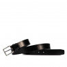 Cintura uomo 59b nero lucido