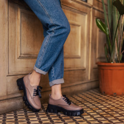 Scarpe casual donna 6040 cappuccino lifestyle