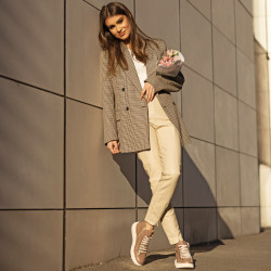 Stivaletti donna 3370 capuccino