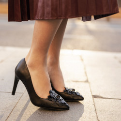 Scarpe eleganti donna 1282 nero lifestyle
