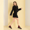 Scarpe casual donna 6025 vernice bordeaux
