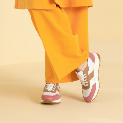 Scarpe sportive donna 6030 rosa+bianco